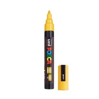 Uni Posca - Uni Posca Verfmarker PC5M Okergeel - Conische Punt 25 Mm NEU