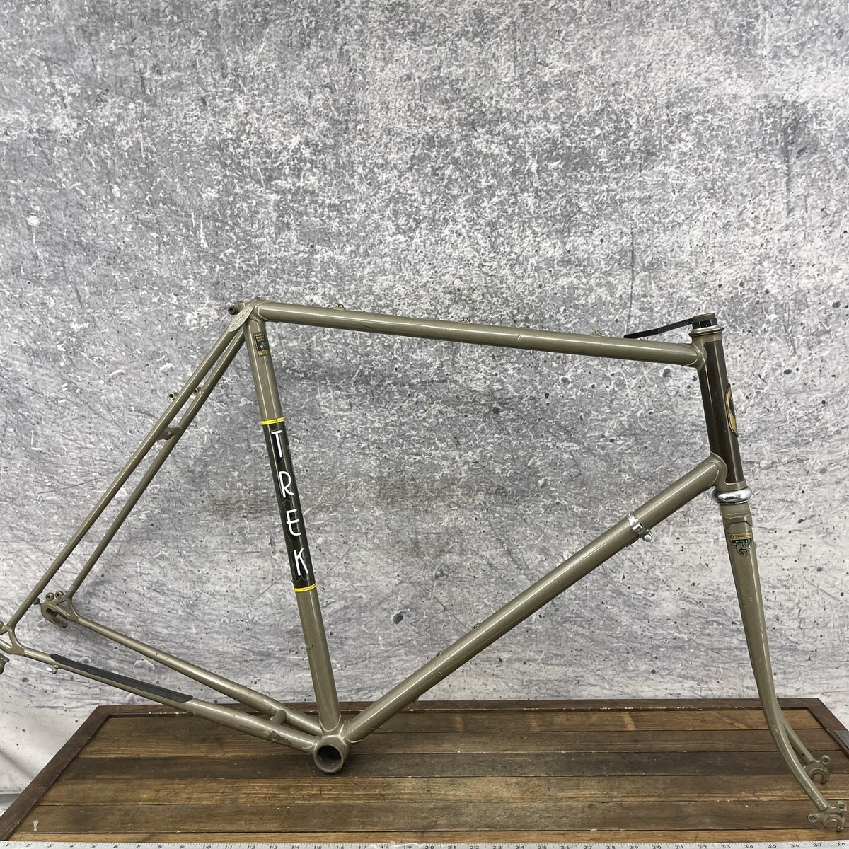 Vintage Trek Road Bike Frame 60cm Reynolds 531 Lugged Steel 700c
