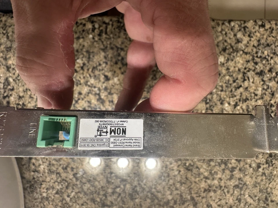 HP Conexant 56K V.92 Desktop PCI Data Fax Internal Dial-up Modem RD01-D850 - Image 2 of 3