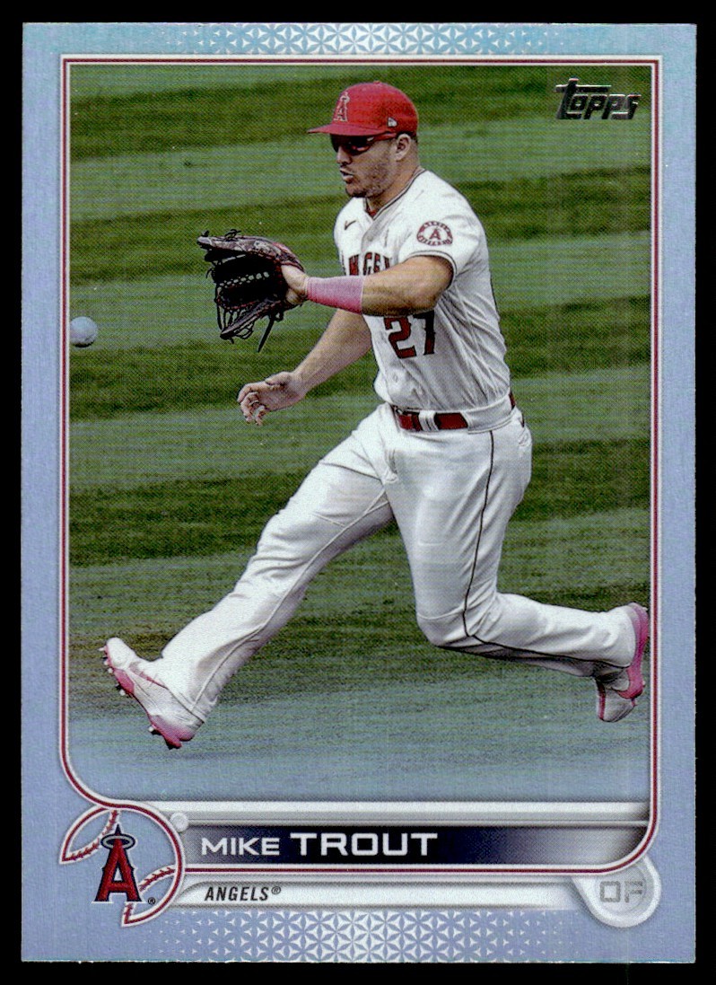 2022 Topps Rainbow Foil Mike Trout Los Angeles Angels #27
