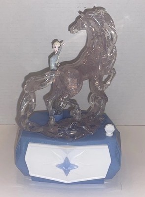 Disney Frozen 2 Elsa & Water Nokk Musical Light-Up Jewelry Box Tested Working