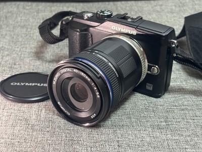 [Near MINT] OLYMPUS PEN E-PL2 Mirrorless Camera Black 40-150mm from JAPAN 0173-1