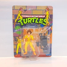 Vintage 1990 April O'Neil Teenage Mutant Ninja Turtles Playmates NEW Unpunched