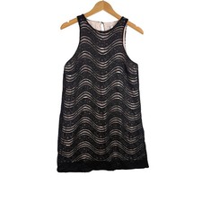 Speechless Black Lace Sleeveless Dress size Large Black