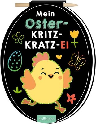 Mein Oster-Kritzkratz-Ei | deutsch