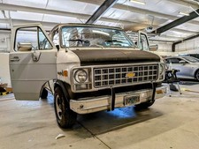1979 Chevrolet Van white