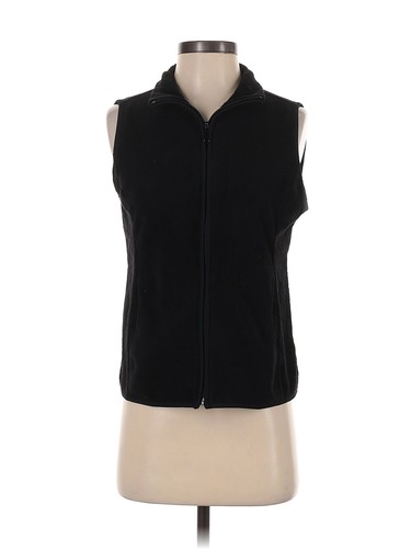 Croft & Barrow Women Black Vest XS Petites