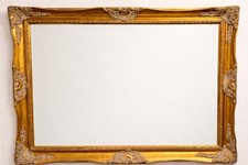 Prunkvoller Barock Wandspiegel Gold 105×75 cm – Antik-Stil