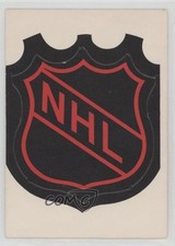 1972-73 O-Pee-Chee Logo Decals National Hockey League NHL Logo 0o5t