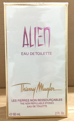Thierry Mugler ALIEN Eau de Toilette Non Refillable Stones Women 2 oz/60 Sealed