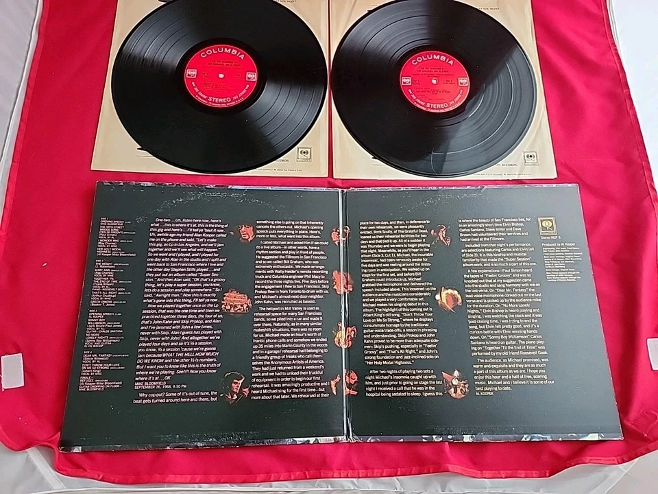 The Live Adventures Of Mike Bloomfield And Al Kooper Double Lp Vinyl Record... Foto 3 de 3