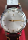 VINTAGE SEIKO Unique  15JEWELS HAND WINDING Mens WATCH Free Shipping
