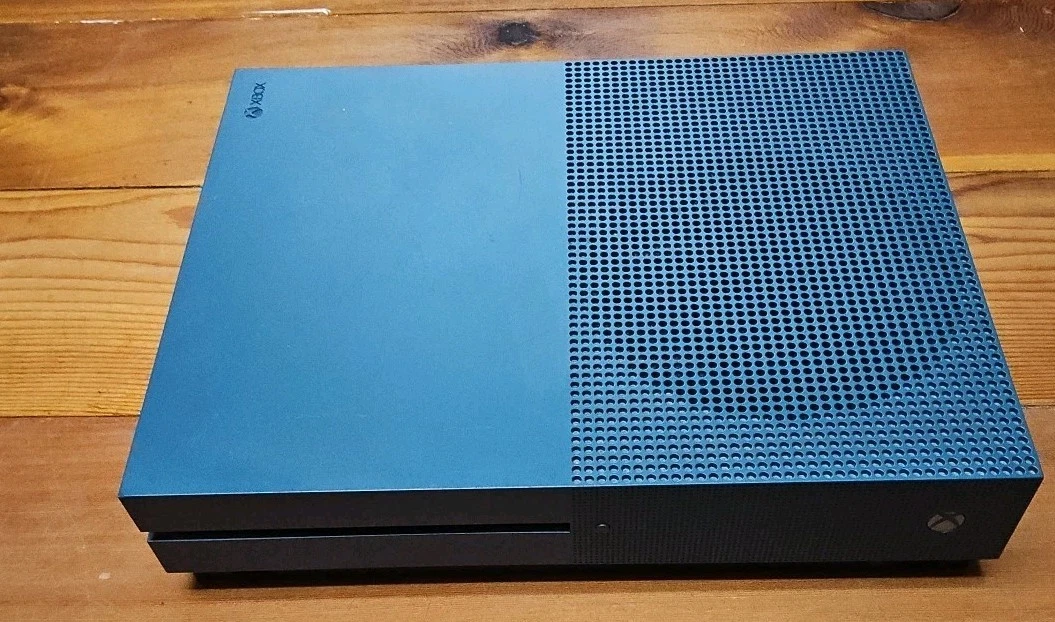 Microsoft Xbox One S Blue Video Game Consoles for sale | eBay, image size:1055x622
