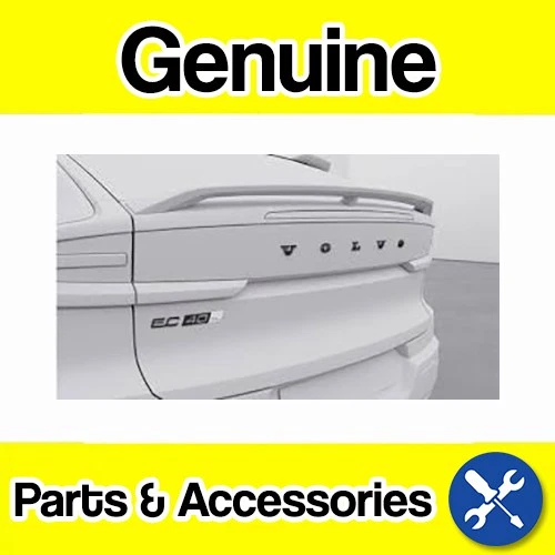 Genuine Volvo EC40 Black Tailgate Emblem Kit (EC40 Twin Performance + Volvo)