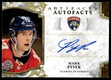 2019-20 Upper Deck Artifacts Auto Facts Mark Pysyk Auto Florida Panthers #A-MP