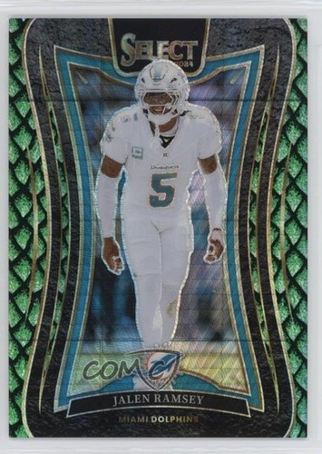 2024 Panini Select Suite Level Dragon Scale Prizm /81 Jalen Ramsey #347