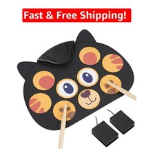 All-in-One Kids Drum Set - MIDI Music Kit wit...