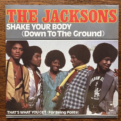 The Jacksons - Shake Your Body Down To The Ground - Vinyl 7   45T - 1979 R&B NM