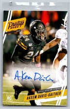 2020 Panini Chronicles Draft Picks Prestige Signatures Akeem Davis-Gaither #1