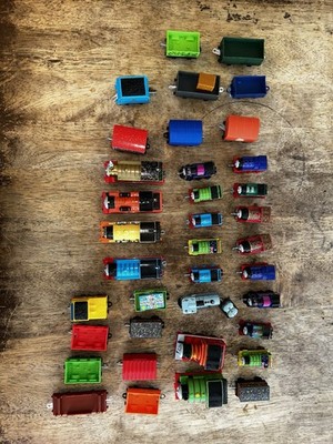 Lot Of 39 Thomas And Friends Thomas The Tank Toys Some Motion, Some Diecast