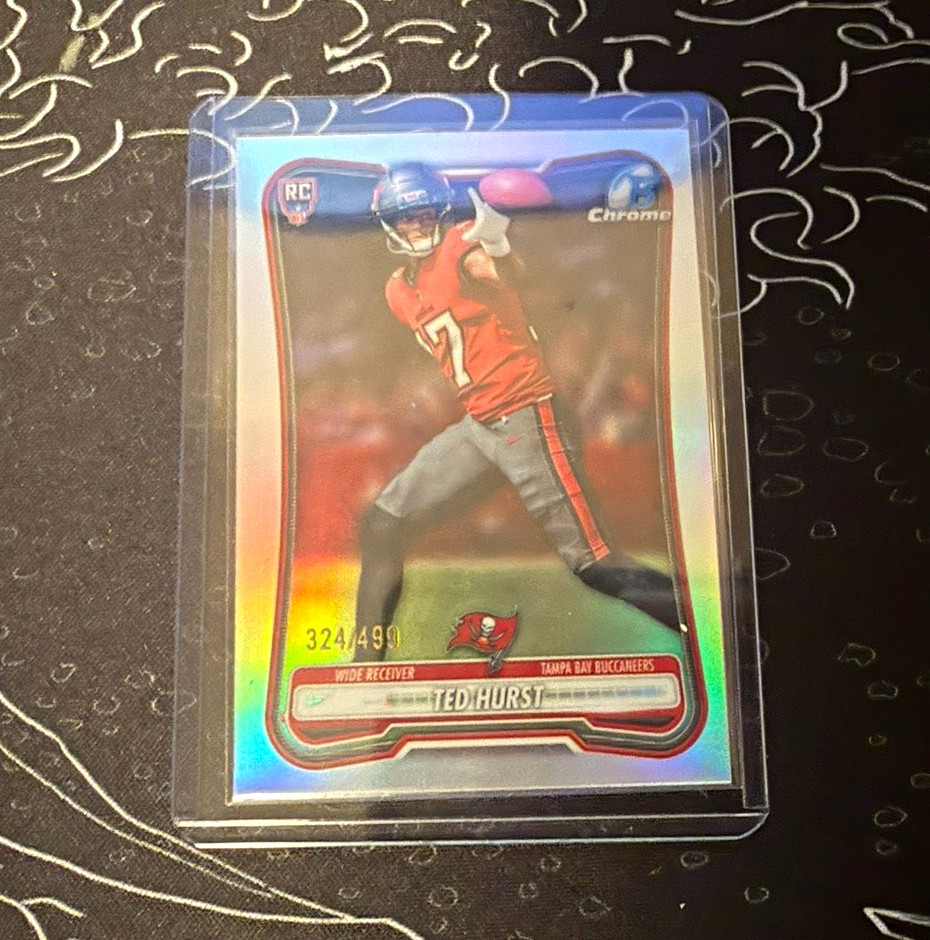 Topps 2006 Bowman Chrome Ted Hurst Rookie Refractor #BCV-134 /499