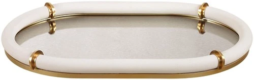 Uttermost 18229 Cyprus - White - Picture 3 of 6