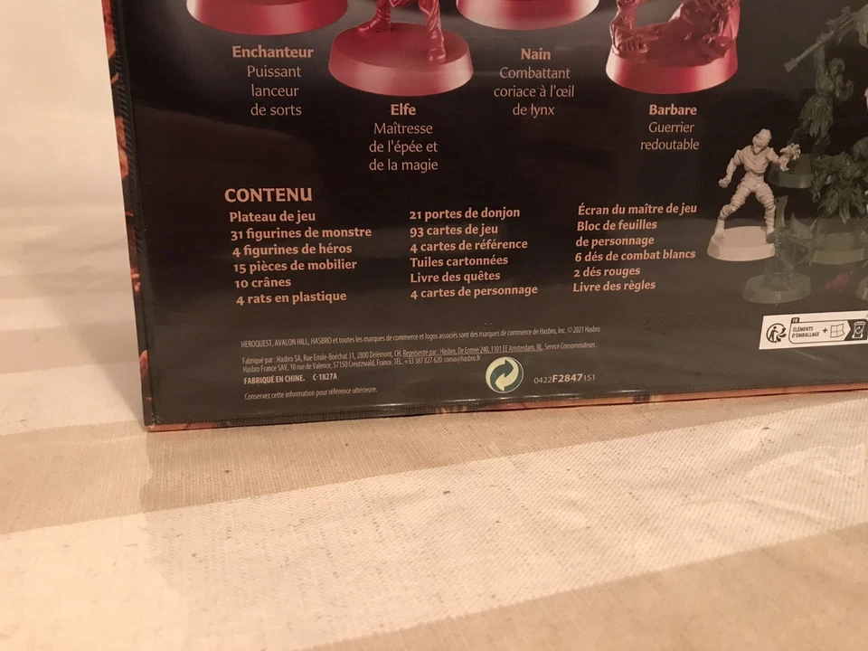 HeroQuest - Jeu de Société Hasbro / Avalon Hill 2021 FR - Blister - Photo 4/4