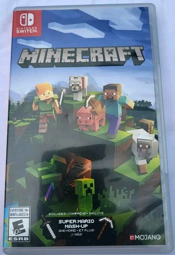 Nintendo Switch Minecraft CASE ONLY No Game Authentic Replacement | eBay
