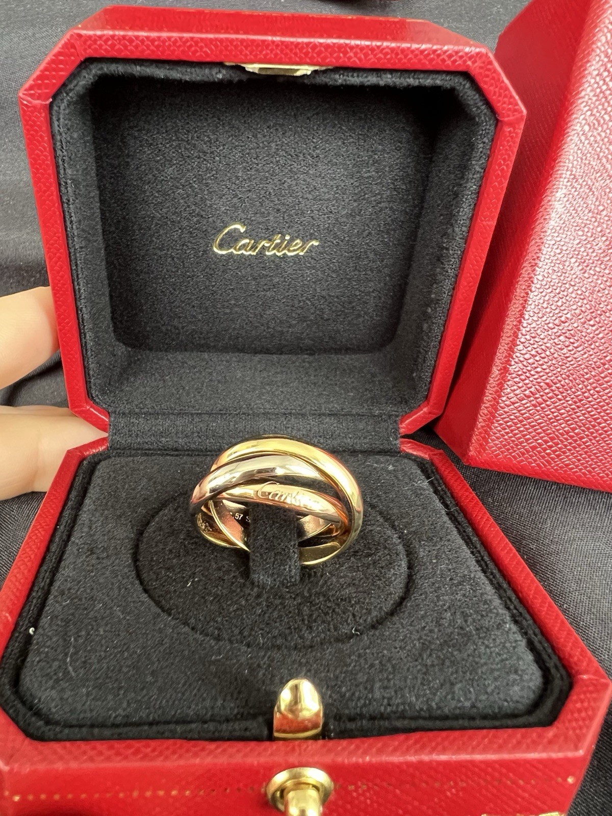 Cartier Trinity Ring Classic Size 55