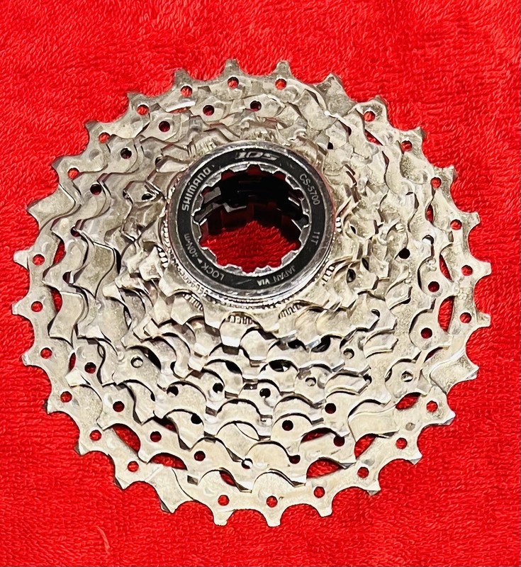 Shimano 105 CS-5700 10-Speed Cassette (High Ridge Splines / MH Version) Dura Ace