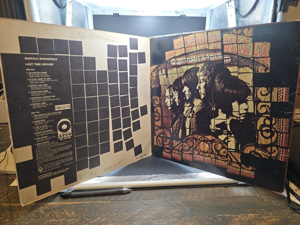 Buffalo Springfield Last Time Around 1968 ATCO SD33-256 LP 1st Monarch VG+/VG+ - Image 3 of 4