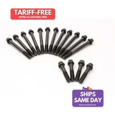 Manley 42170, Kit Natural Steel Bbc Head Bolts (1 Head) Performance Racing Parts