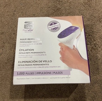 Silk'n Flash & Go Hair Removal System Device w/ 1 Lamp