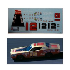  12 Bobby Allison 1971 COKE Charger 1/64 scale AFX AuroraTyco AutoWorld