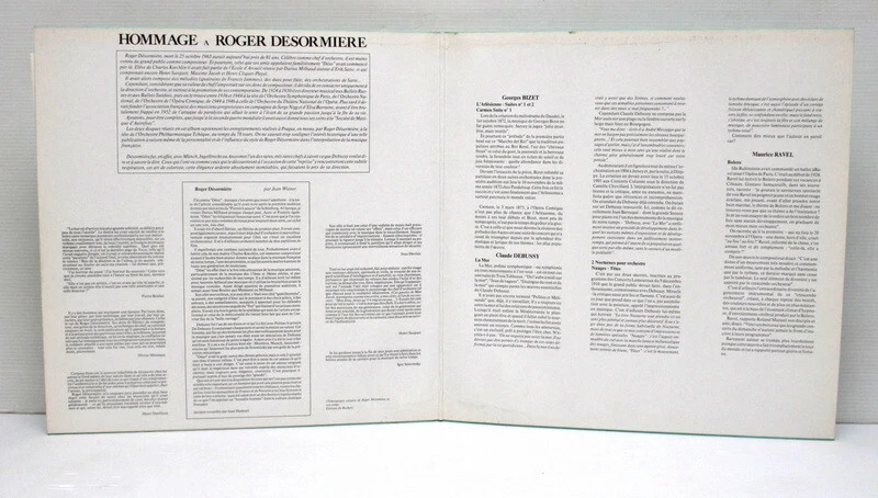Vinyle "COLLECTOR" mono, x2, ROGER DESORMIERE, ( Hommage à) - Photo 3/4