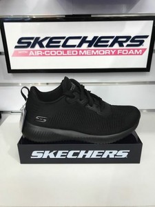 skechers bob squad black