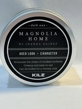 Magnolia Home Aged Look Dark Wax 5.7OZ Kilz Chalk Paint Character Low Odor