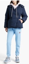 Ganni Recycled Puffer Jacket - Navy. Size Eu 42/uk14-16 Rrp £349.00