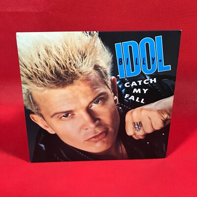 Billy Idol Catch My Fall 1988 UK 7'' Vinyl Single All Summer Original 45 A