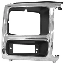 HEADLAMP DOOR RH 1982-86 FORD TRUCK (CHROME & GRAY)