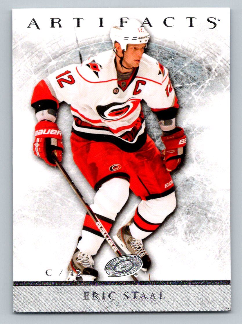 2012-13  Upper Deck Artifacts     #26 Eric Staal  Carolina Hurricanes