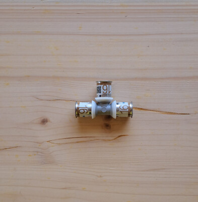Uponor S-Press PLUS T-Stück PPSU 16-16-16, Neu
