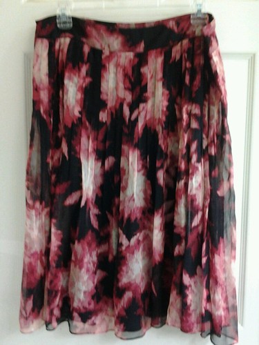 Sakkas Sandra Women's Casual Long Maxi Boho Gypsy Skirt Elastic Waist & Pockets One Size Plus / Purple