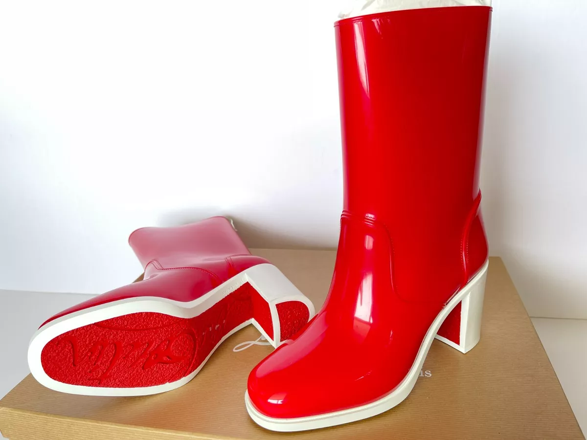 CHRISTIAN LOUBOUTIN, Red Women's Boots