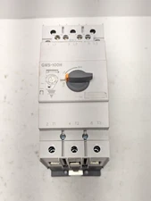 Carlo Gavazzi GMS-100H Manual Motor Starter 3 Pole 240-600V 50/60 Hz