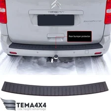 Rear bumper protector scuff pad for Peugeot Expert Traveller sill guard
