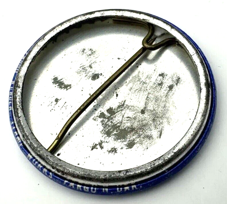 Vtg Donnelly Jubilee & Threshing Bee Pin Button MN Steam Tractor 1974