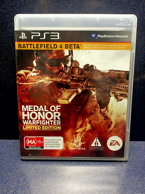 Medal Of Honor Warfighter Limited Edition PS3 – Édition Limitée Complète, Très Bon état