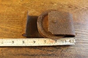 Old Rusty Barn Door Pulley