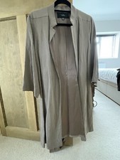 Stills Atelier Beige Trench 10 Bnwot